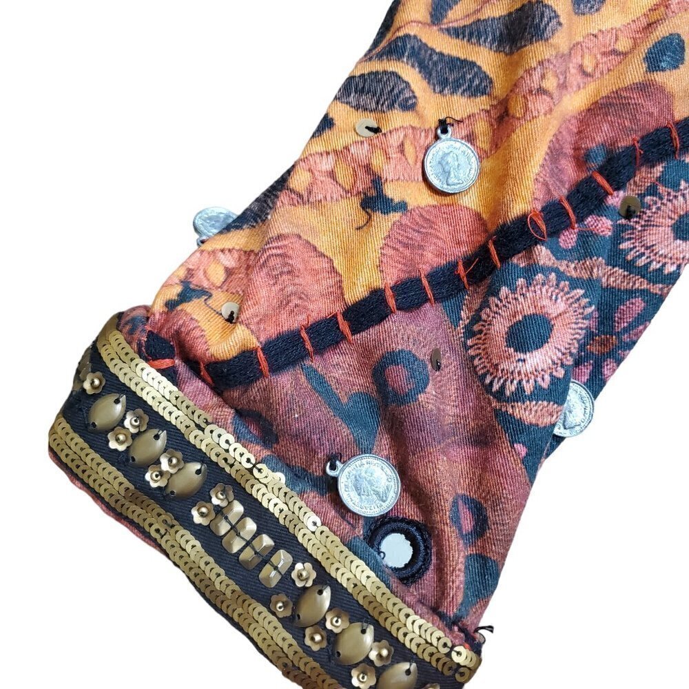 Soft Surroundings Ruby Embellished Patchwork Berb… - image 6